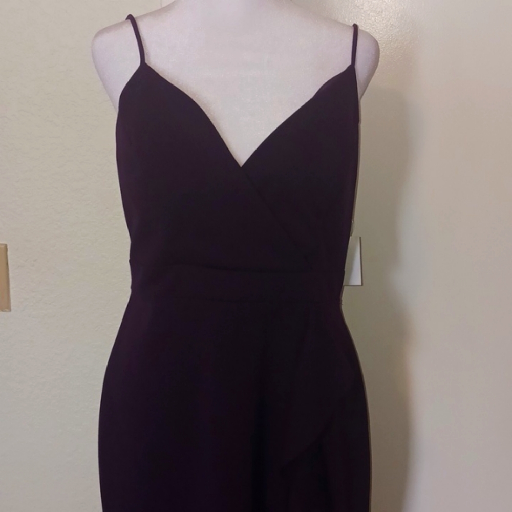 New Extra Large Plum Cocktail Dress